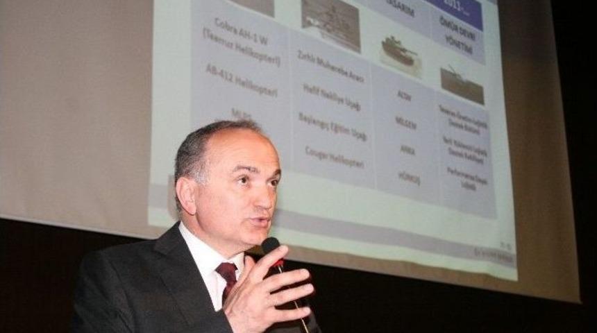 &Ouml;zl&uuml;, Savunma Sanayisinde Stratejik Gelişmeleri Anlattı