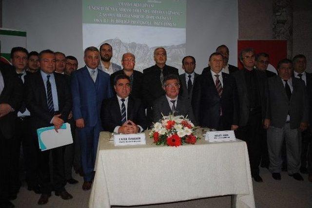 Amasya Belediyesi İle Oka’dan Unesco Anlaşması