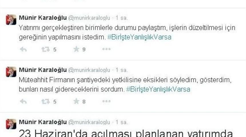 Vali Karaloğlu, &rsquo;g&ouml;merim&rsquo; S&ouml;zlerine A&ccedil;ıklık Getirdi