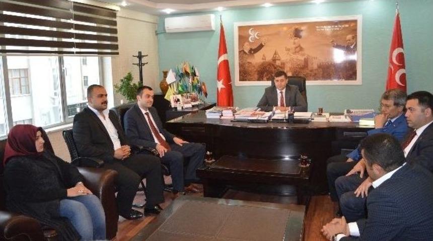 &Uuml;lk&uuml; Ocakları&rsquo;ndan Mhp&rsquo;ye İadei Ziyaret