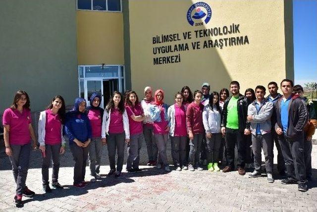 Atatürk Anadolu Lisesi’nden Asü’ye Eğitim Gezisi