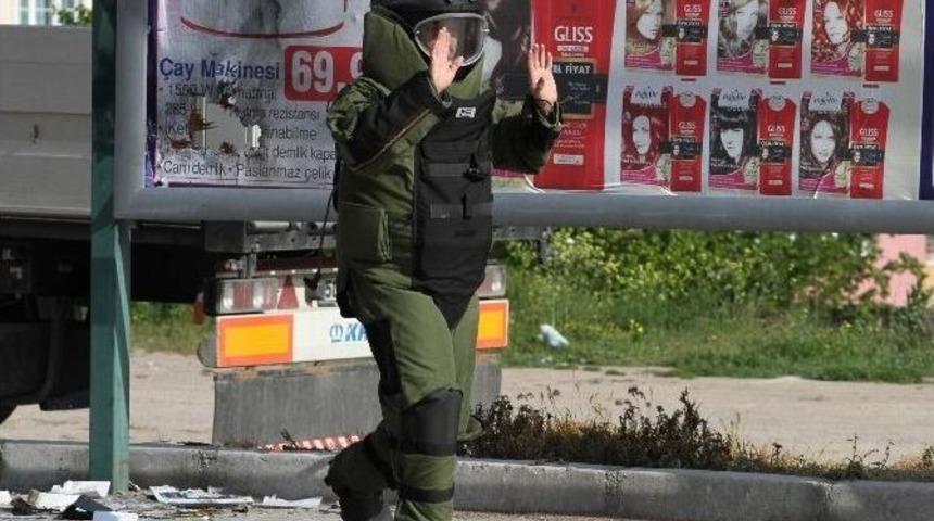 Nevşehir&rsquo;de Ş&uuml;pheli Paket F&uuml;nyeyle Patlatıldı