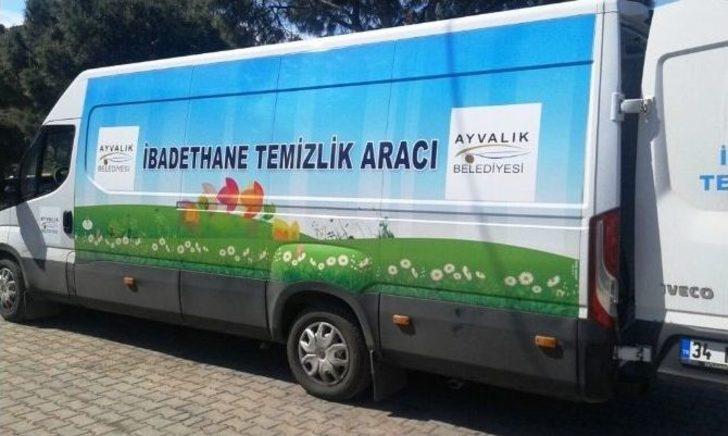 Ayvalık Belediyesi’nden Camilere Özel Ekip G2