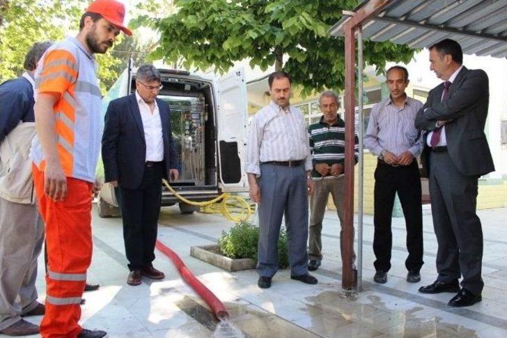 Ayvalık Belediyesi’nden Camilere Özel Ekip G3