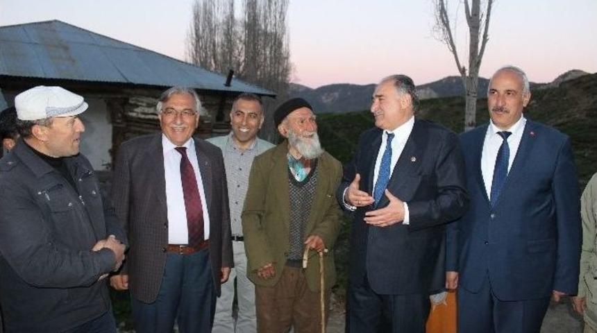 Yılmaz, Oltu’da Destek Turunda