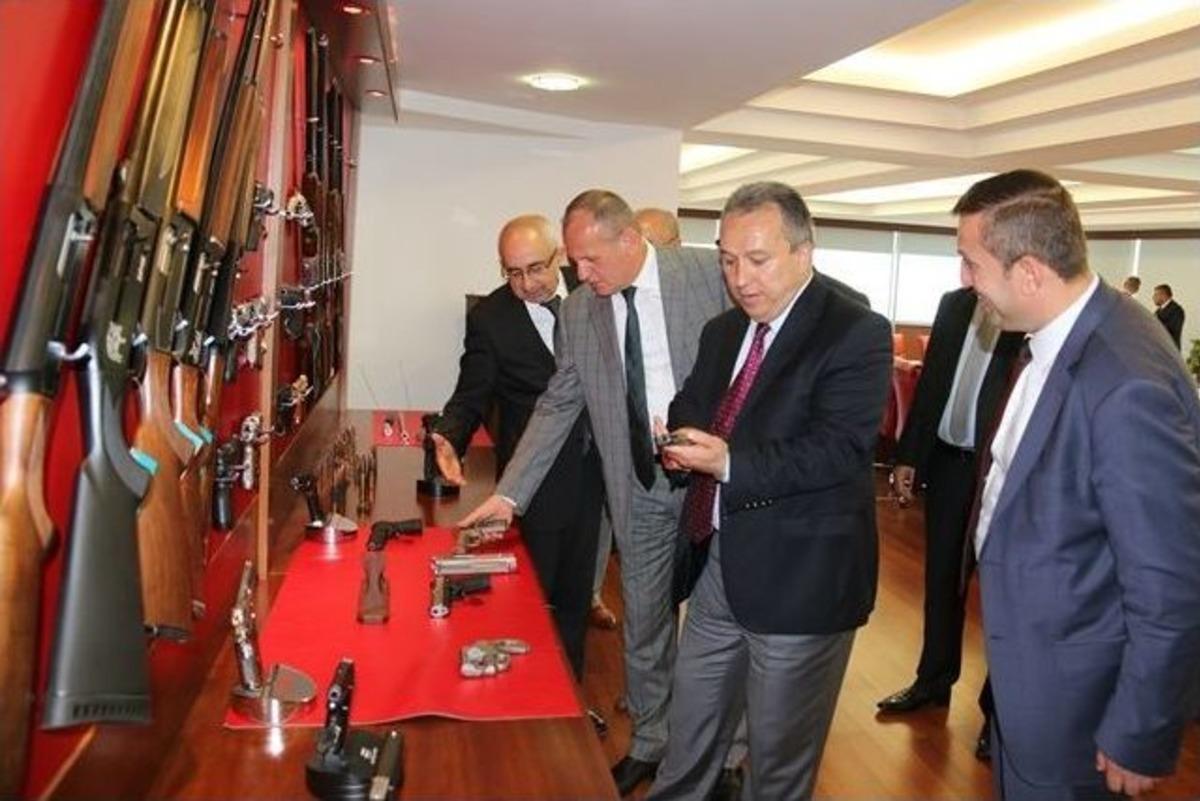 Vali Ali Fidan, Başkan Mehmet Keleş 1. Osb&rsquo;de Fabrikaları Gezdi