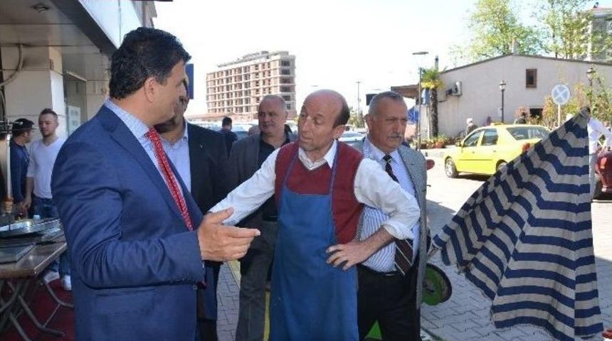 Şahin Esnafı Dinledi