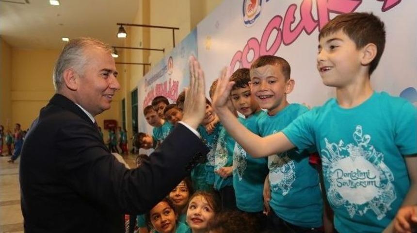Honazlı &Ccedil;ocuklar Şenlikte Eğlendi