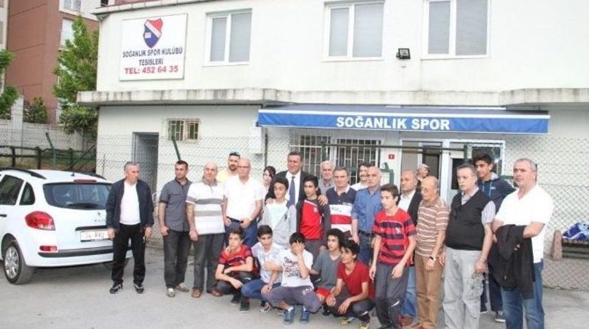 Soğanlık Spor Kul&uuml;b&uuml; Başkanı Keskin&rsquo;den Başkan Altınok &Ouml;z&rsquo;e Teşekk&uuml;r