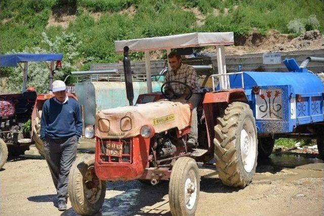 Erbaa’da Tütün Ekicilerinin Yüzünü Güldüren Çalışma