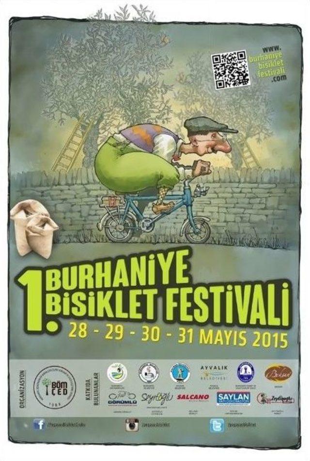 Burhaniye’de Bisiklet Festivali