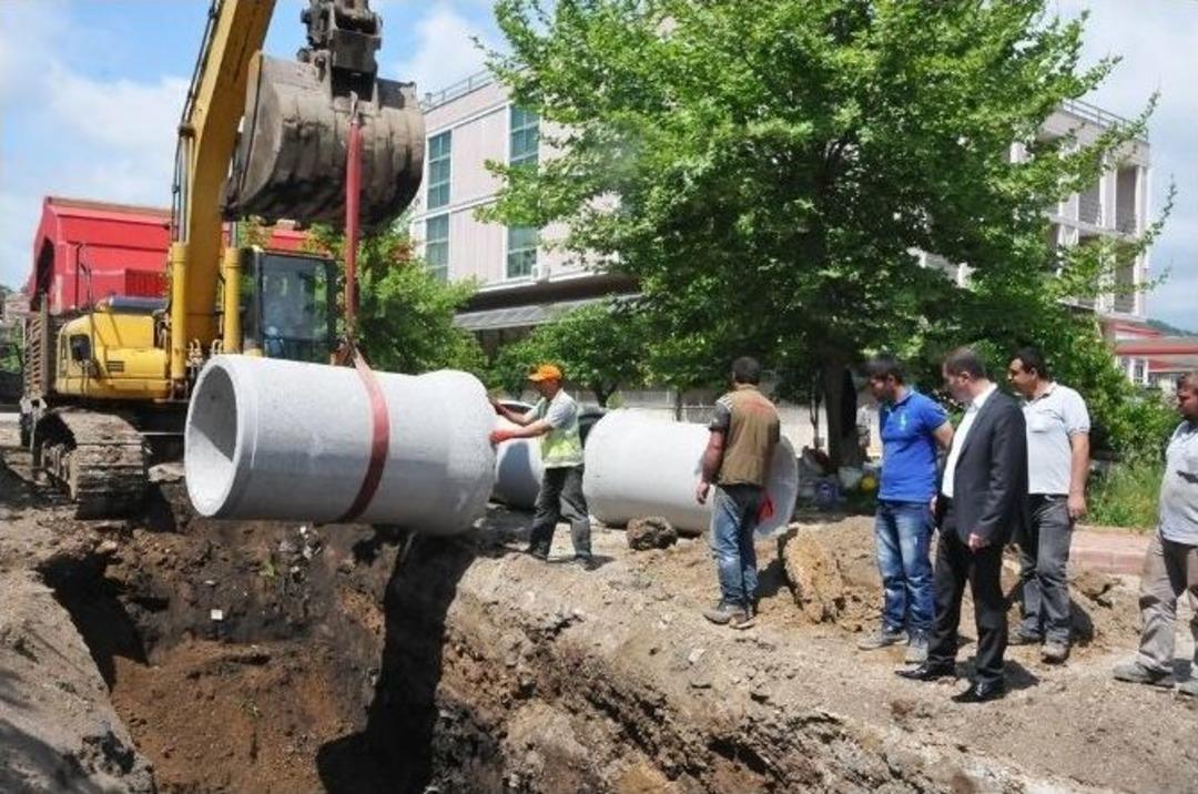 &Ccedil;an &Ccedil;arşı Merkezi Altyapı &Ccedil;alışmaları Tamamlanmak &Uuml;zere