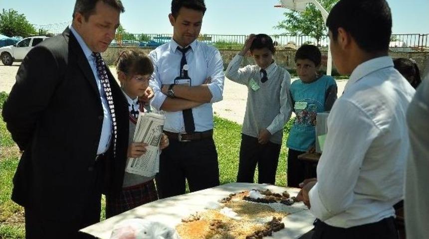 İdil Camili Ortaokulu&rsquo;nda T&uuml;bitak 4006 Bilim Fuarı A&ccedil;ıldı