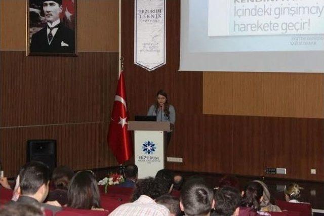 Etü’de ’kendini Keşfet Kariyerini Planla’ Konferansı...