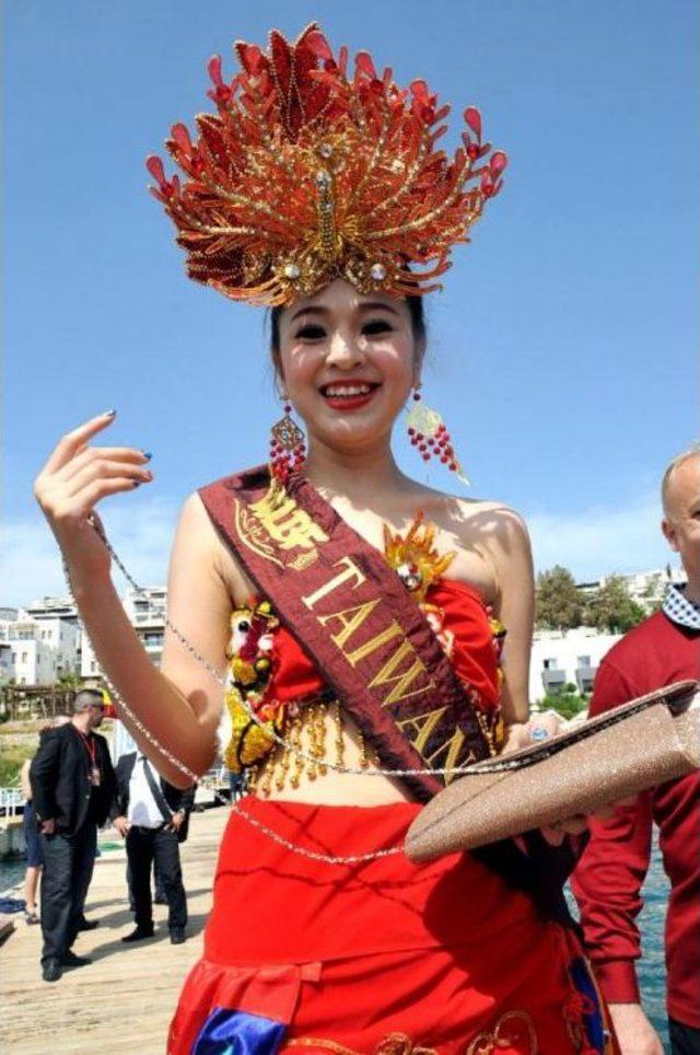 Miss 7 Continents Güzelleri Bodrum'da