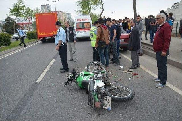 Fatsa’da Trafik Kazası: 1 Yaralı