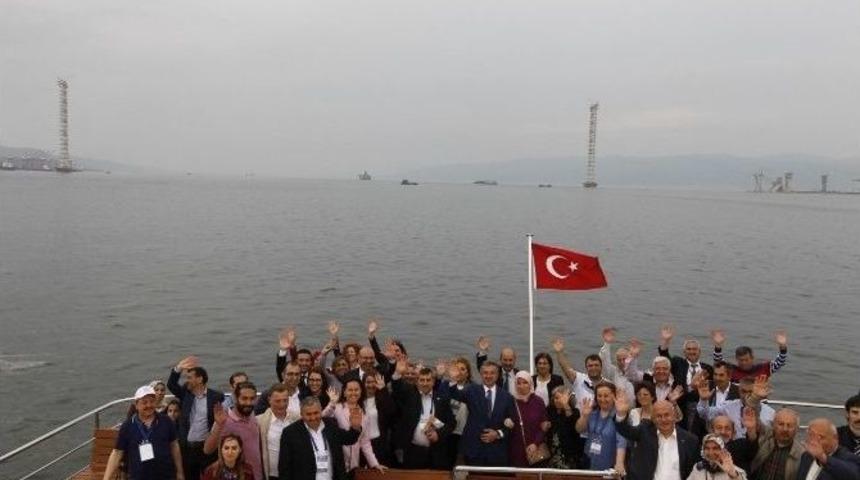 Başkan K&ouml;şker Yerel Y&ouml;neticileri Gezdirdi