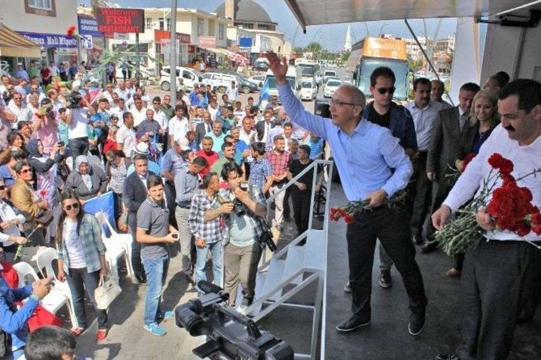 Ak Parti&rsquo;li L&uuml;tfi Elvan Kemerde Se&ccedil;im Koordinasyon Merke&ccedil;i A&ccedil;tı