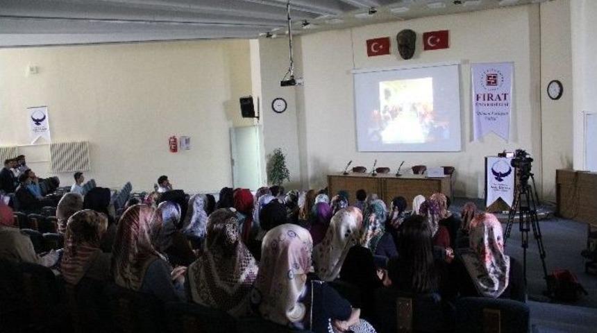 Fırat &Uuml;niversitesin&rsquo;de &rsquo;kud&uuml;s Buluşmaları&rsquo; Konferansı Yapıldı
