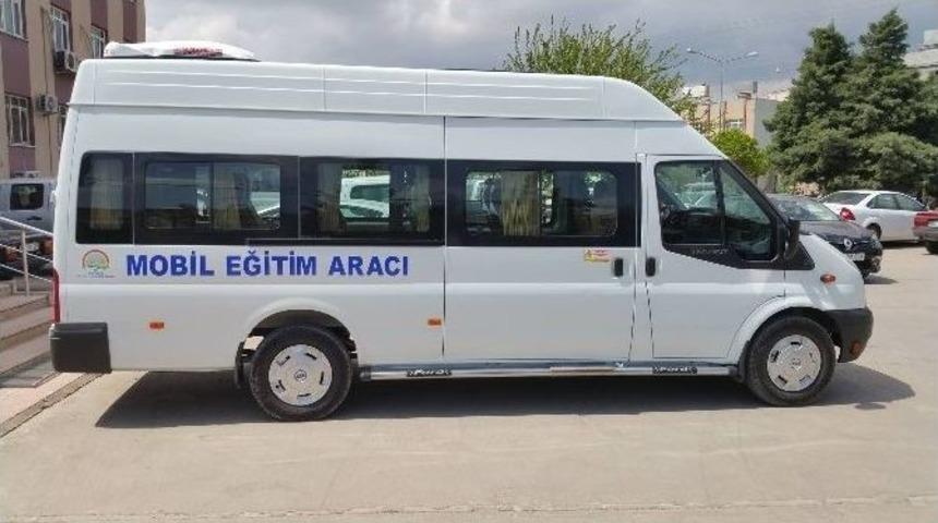 Mobil Eğitim Aracı &Ccedil;ift&ccedil;i Eğitimlerine Başladı