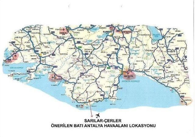 Batı Antalya Havalimanı İçin Hazırlanan Rapor Bakanlığa Sunuldu