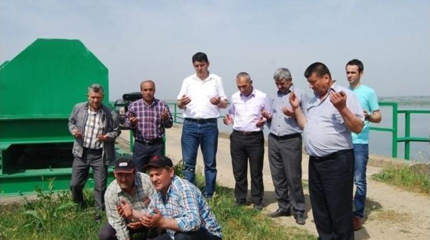 Trakya&rsquo;da Sulama Sezonu Dualarla A&ccedil;ıldı