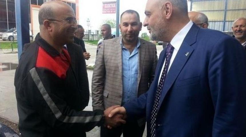 Milletvekili Adayı Hacıey&uuml;poğlu&rsquo;na Hendek&rsquo;te Yoğun İlgi