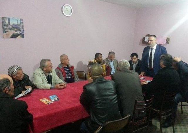 Milletvekili Adayı Hacıey&uuml;poğlu&rsquo;na Hendek&rsquo;te Yoğun İlgi 2