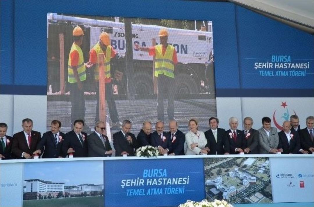 Bursa&rsquo;da Devasa Hastanenin Temeli Atıldı