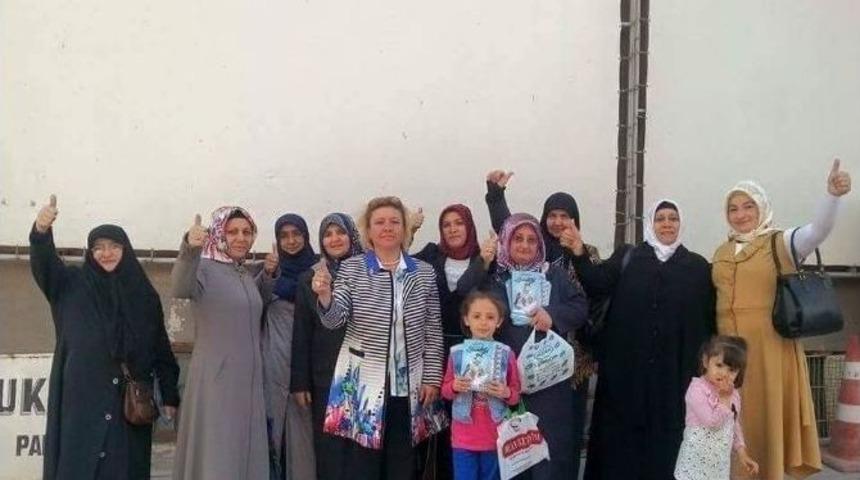 Aysel B&uuml;y&uuml;kbaş&rsquo;a Yahyalı&rsquo;da Yoğun İlgi