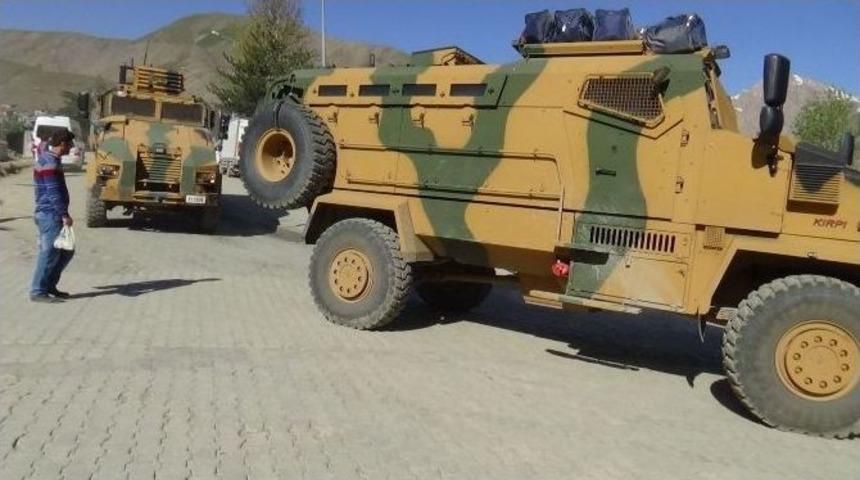 Hakkari&rsquo;de Askeri Hareketlilik