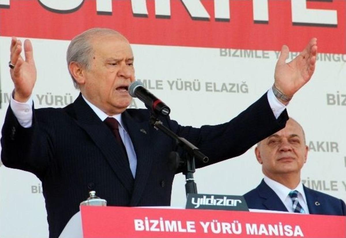 Mhp Genel Başkanı Devlet Bah&ccedil;eli: