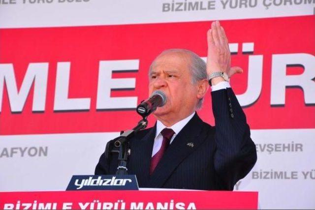 Bahçeli: Tayyip Tipi Başkanlık Hayalleri Kurmaktadır