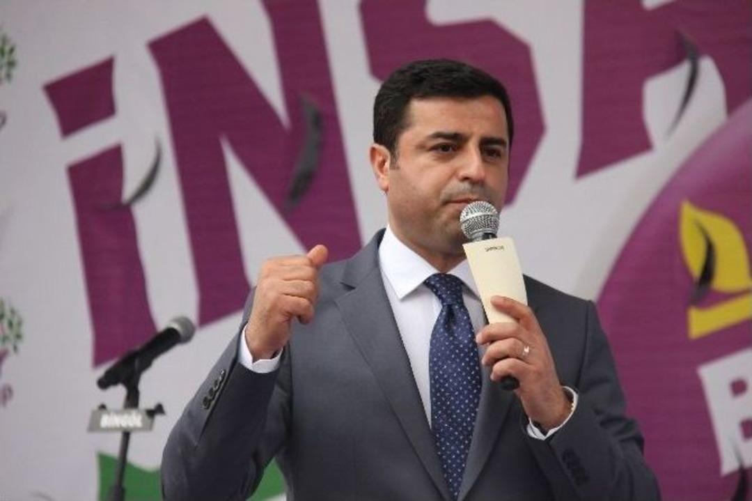 Hdp Eş Genel Başkanı Demirtaş Bing&ouml;l&rsquo;de