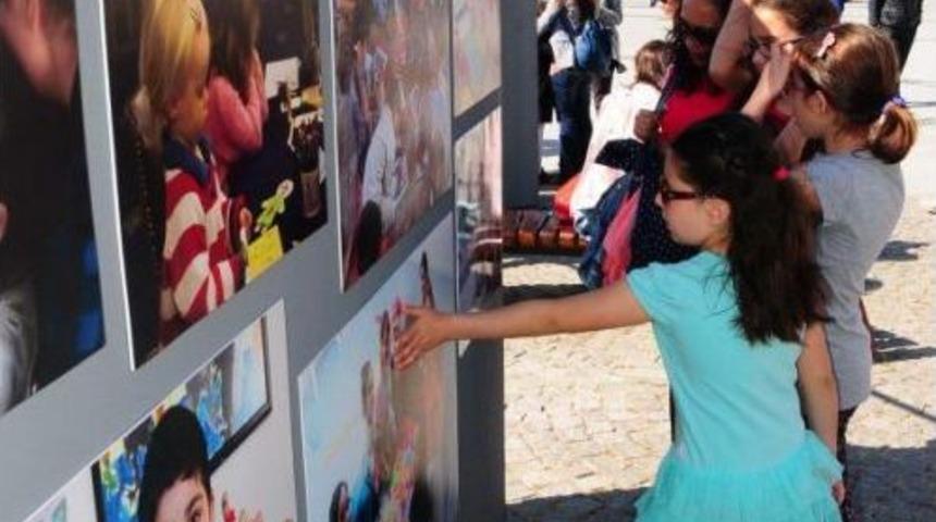 &Ccedil;ocuklar 'barış'ı Anlattı