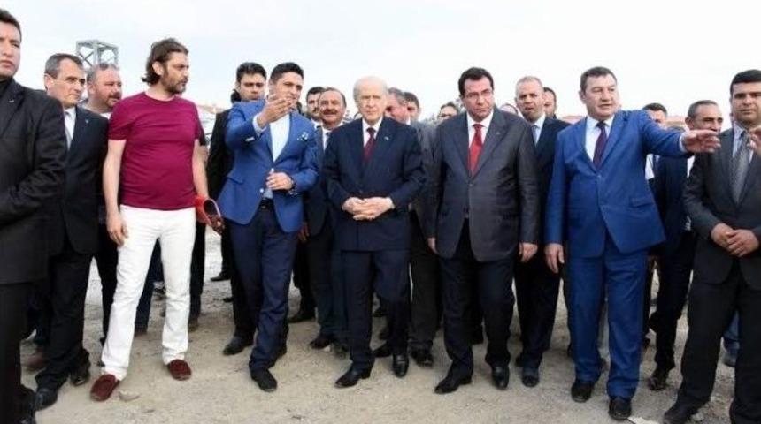 Mhp Genel Başkanı Devlet Bah&ccedil;eli Aliağa&rsquo;da