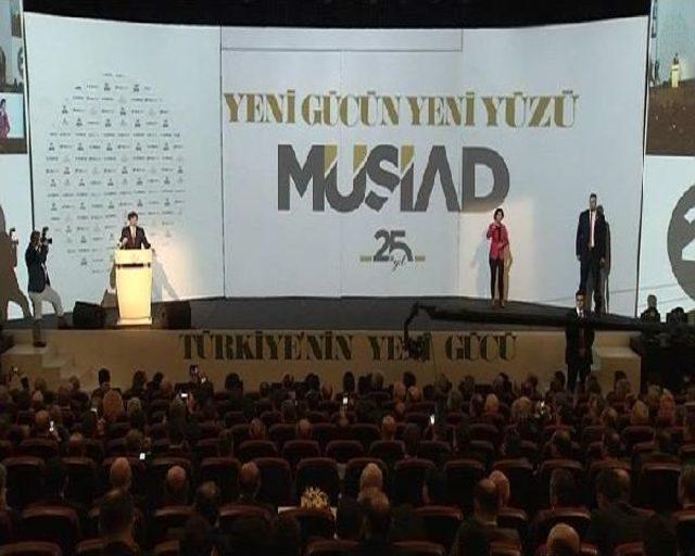 Başbakan Davutoğlu Müsiad'ın 25. Kuruluş Yıldönümü Töreninde Konuştu