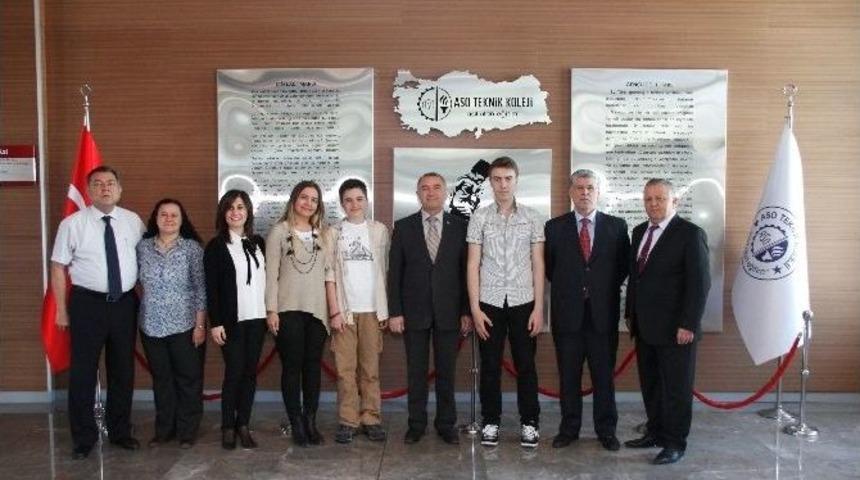 Aso Teknik Koleji &Ouml;ğrencilerinden Bir Başarı Daha