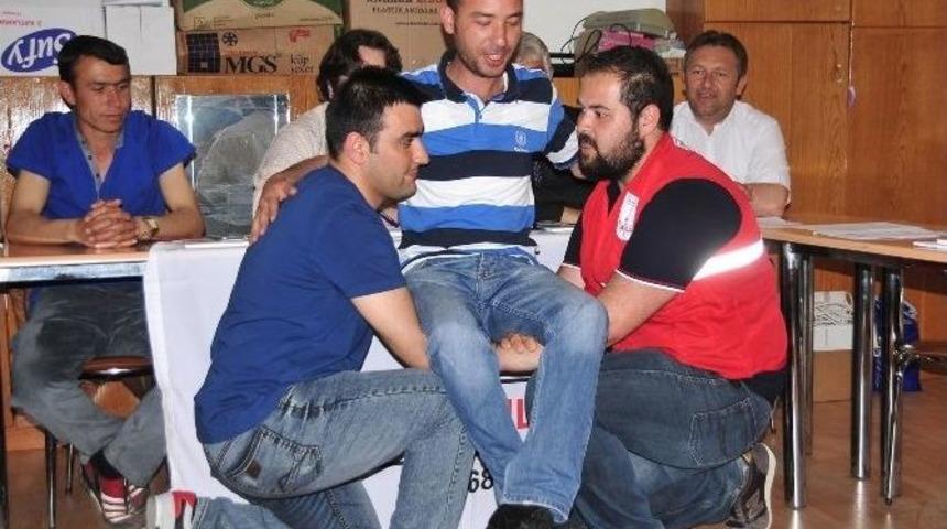 Mamak Belediyesi Personeline İlk Yardım Eğitimi