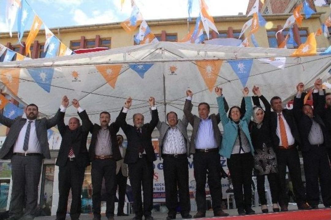 Ak Parti&rsquo;den İskilip Ve Uğurludağ&rsquo;da Miting