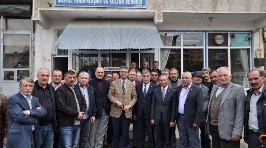 Mhp&rsquo;li Adaylardan Hemşehri Derneklerine Ziyaret