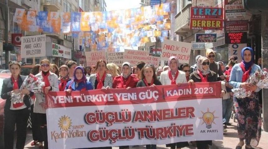 Sinoplu Ak Anneler "g&uuml;&ccedil;l&uuml; Anne G&uuml;&ccedil;l&uuml; T&uuml;rkiye&rdquo; Dedi