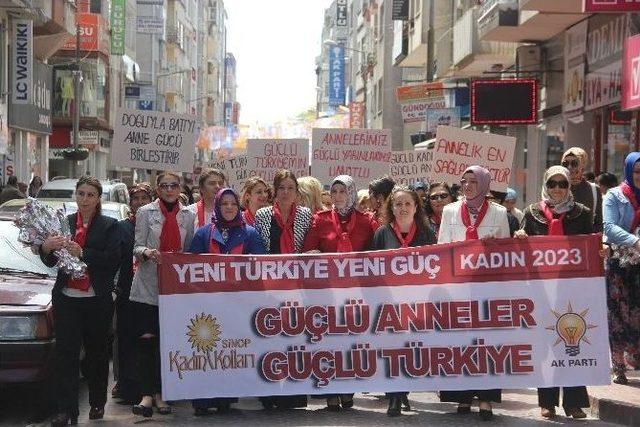 Sinoplu Ak Anneler "güçlü Anne Güçlü Türkiye” Dedi 1