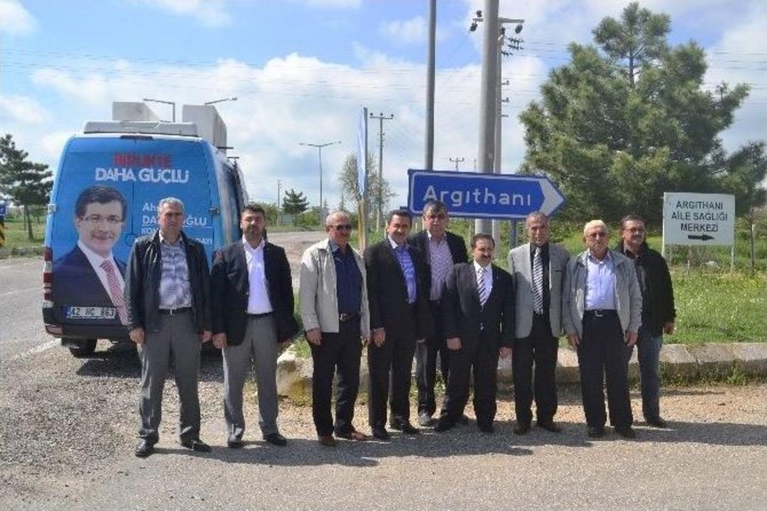 Ak Parti Milletvekili Adayı &Ouml;zdemir Ilgın&rsquo;da Vatandaşlarla Buluştu