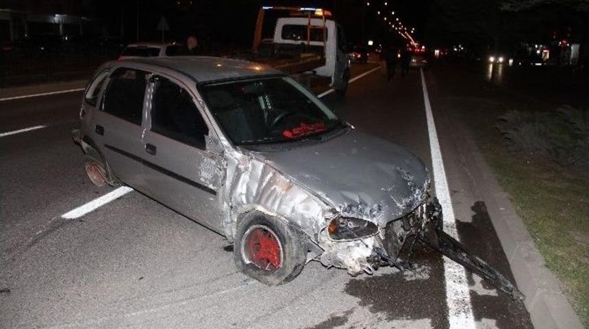 Samsun&rsquo;da Trafik Kazası: 2 Yaralı
