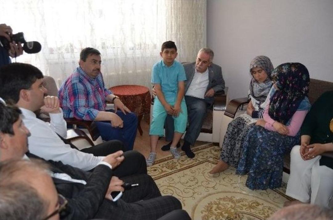 Recai Berber&rsquo;den Maden Şehidi Ailelerine Ziyaret