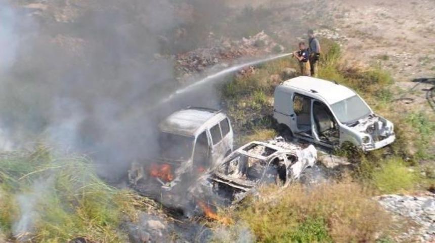 Hurda Ara&ccedil;lar Alev Alev Yandı