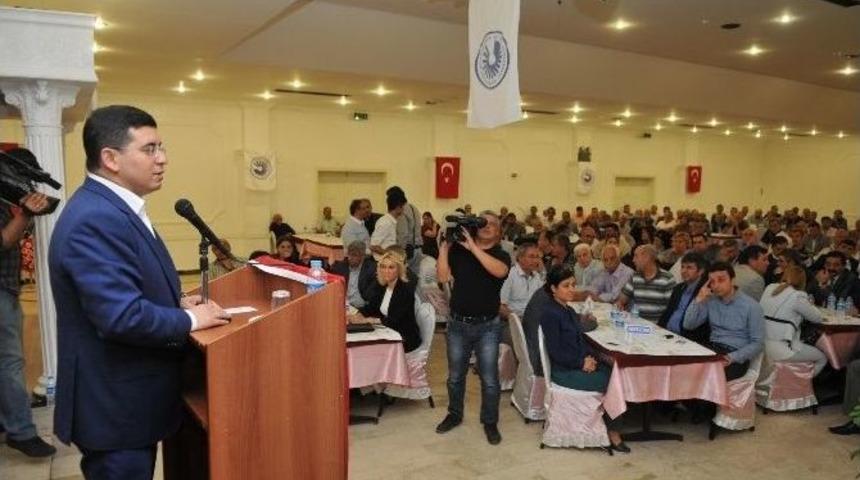 Başkan T&uuml;t&uuml;nc&uuml;, Akdeniz Sanayi Sitesi&rsquo;ne Yapılan Hizmetleri Anlattı