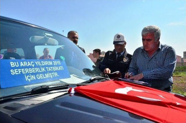 Yıldırım 2015 Seferberlik Tatbikatı Malatya’da Yapılıyor