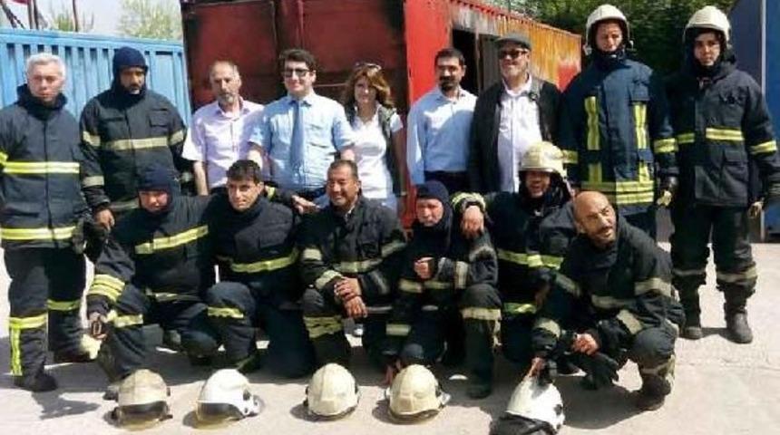Libyalı Itfaiyeciler Kocaeli'de Eğitim G&ouml;r&uuml;yor